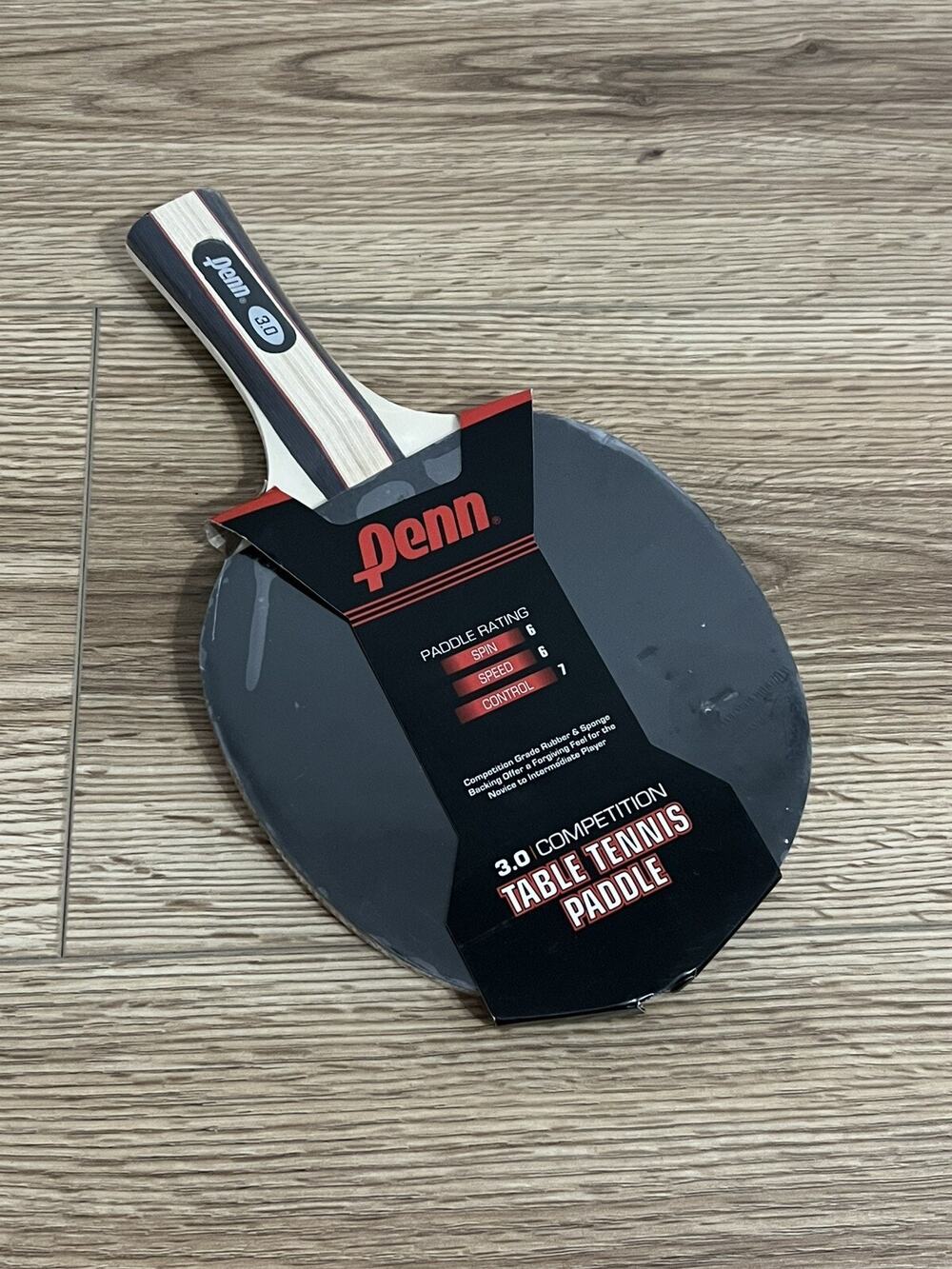 Penn 3.0 Competition Table Tennis Paddle 5 Ply Blade (A20)